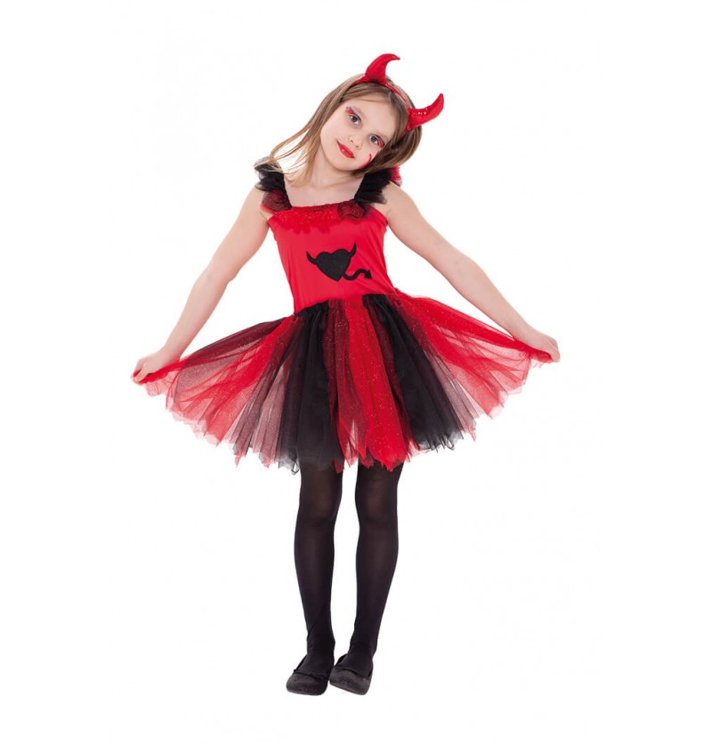 Costume Diavoletta 4-8 anni