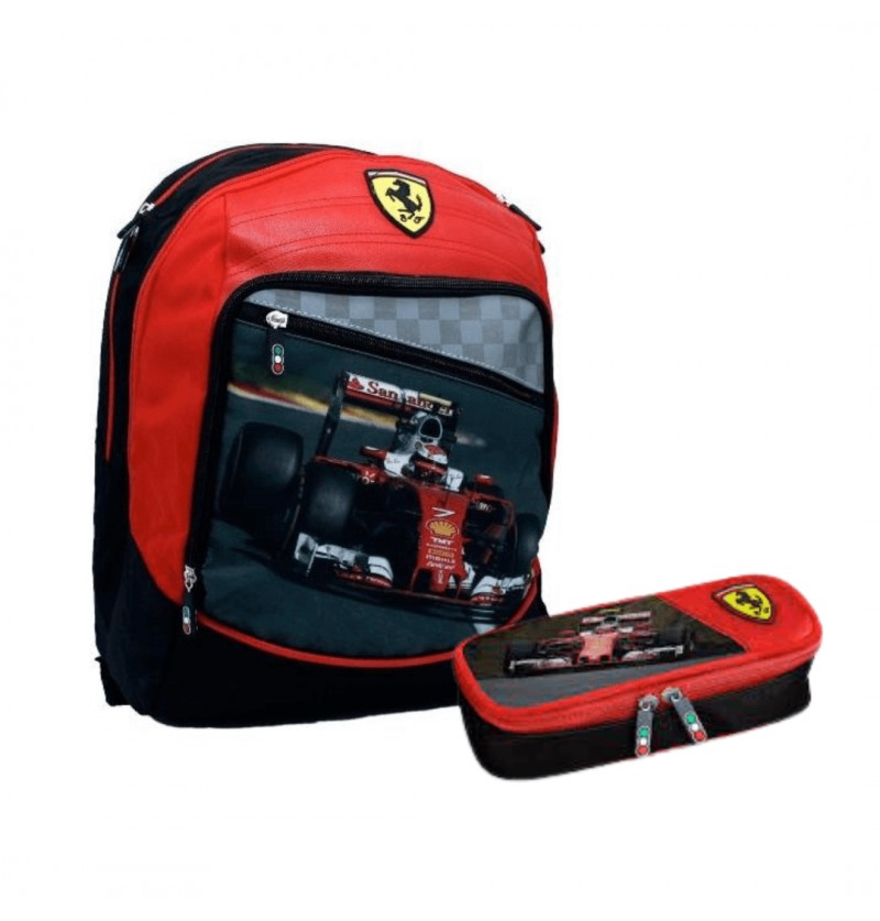 Zaino Scuola Ferrari +...