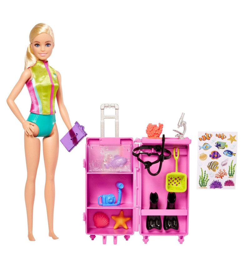 Barbie Biologa Marina...
