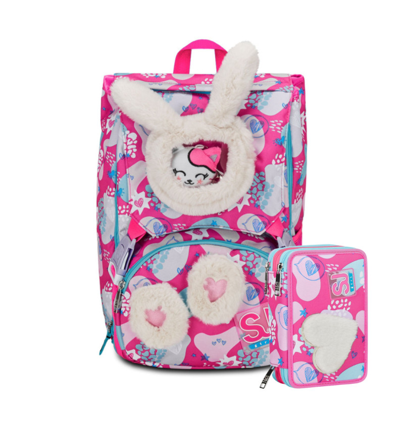 School Pack Sj Pinkfur -...