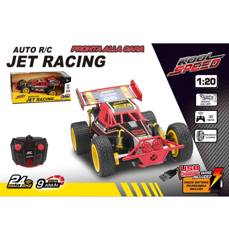 Auto R/C Buggy Jet Racing...