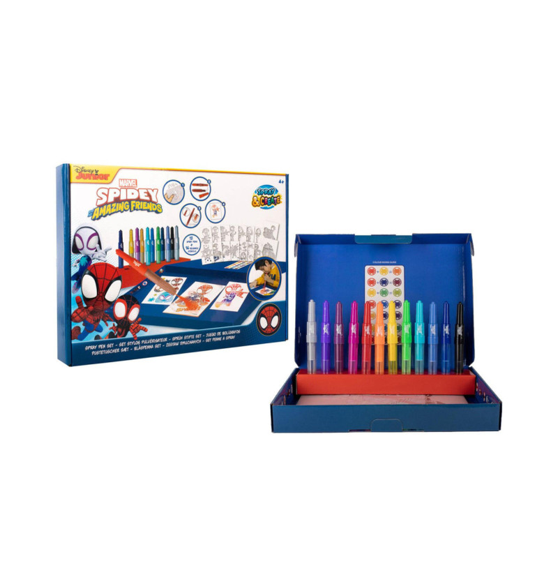 Spidey spray pen set deluxe