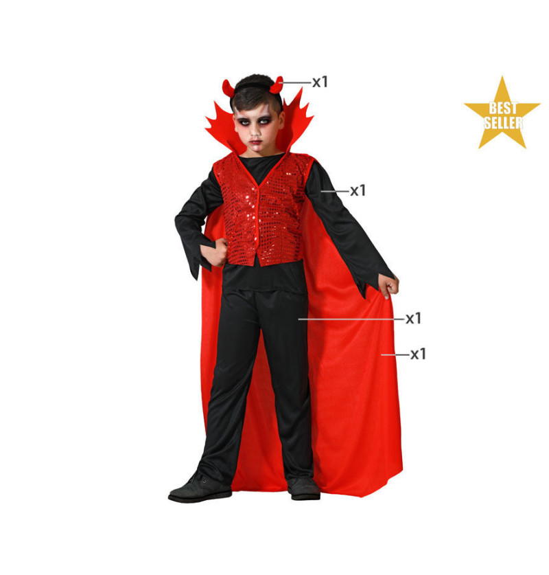 Costume demonio 7-9