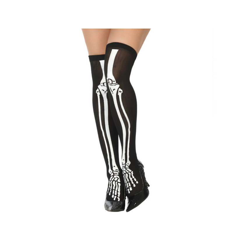 Collant Halloween ossa