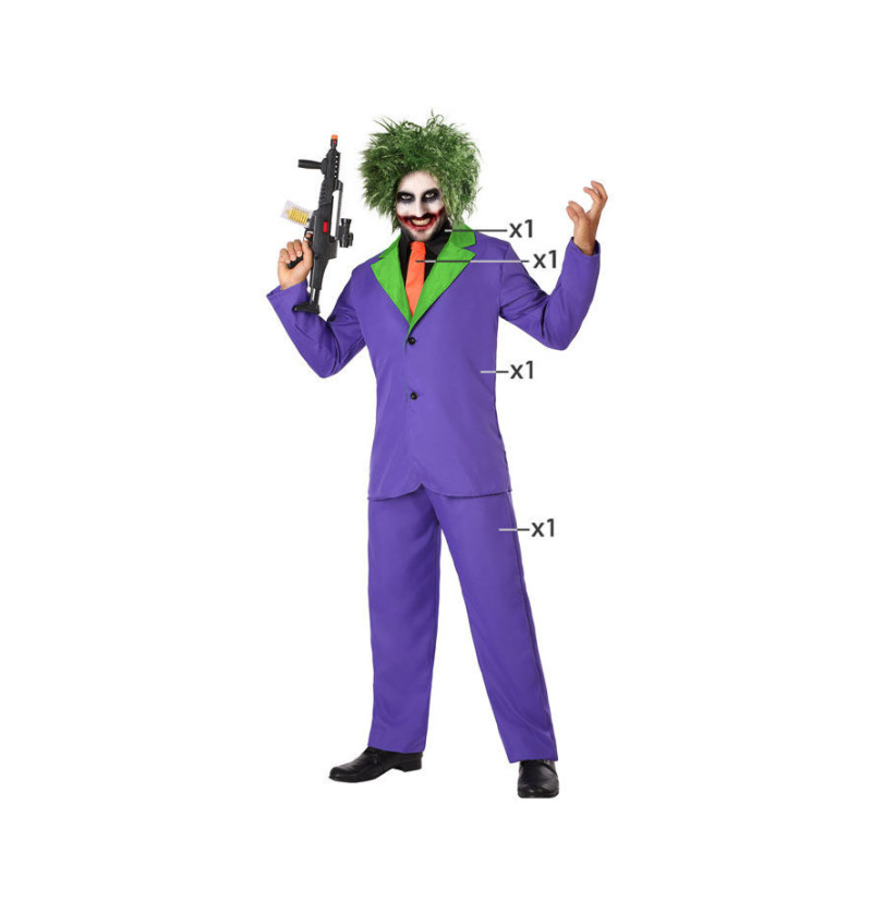 Costume clown M-L