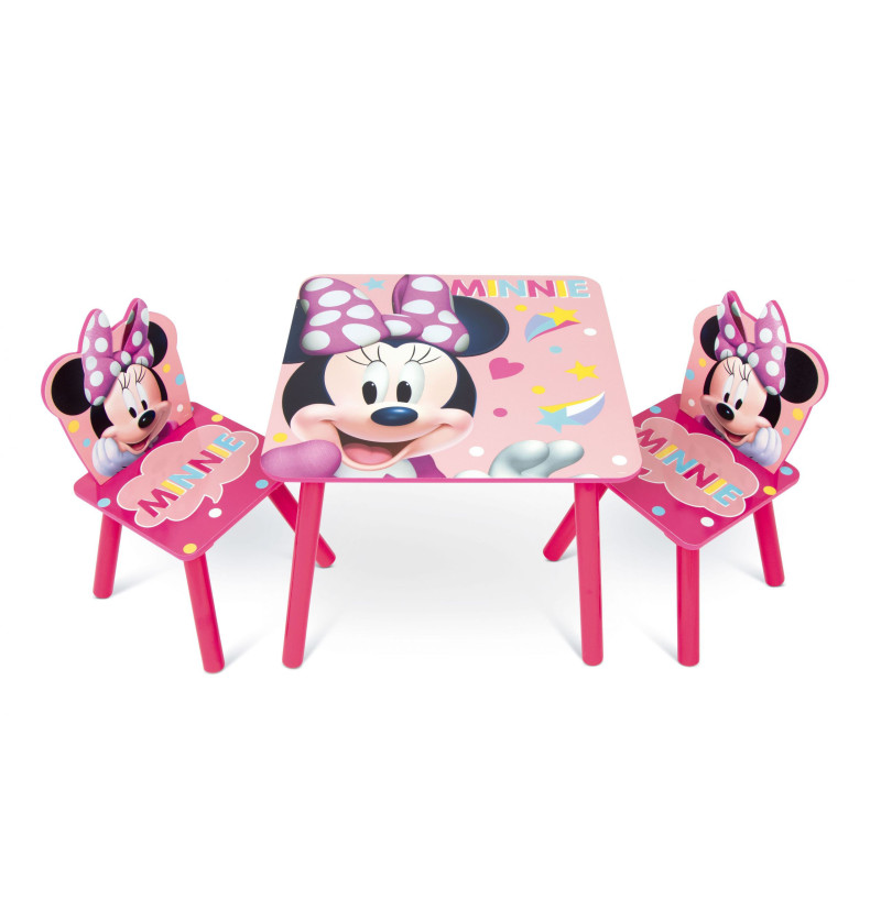 Set tavolo in legno Minnie...