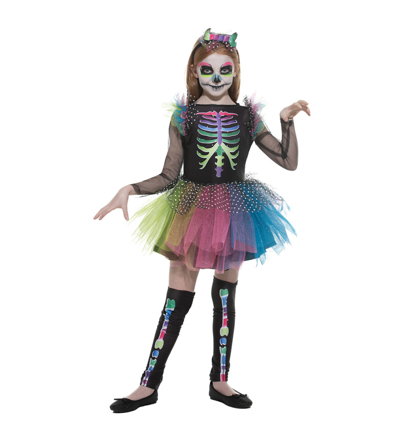 Costume Funny Skeleton Girl