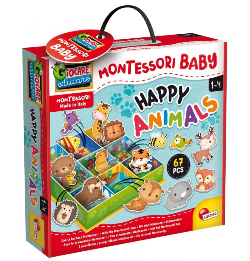 Happy Animals - Montessori Baby